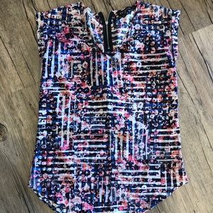 Express V-neck blouse size XS